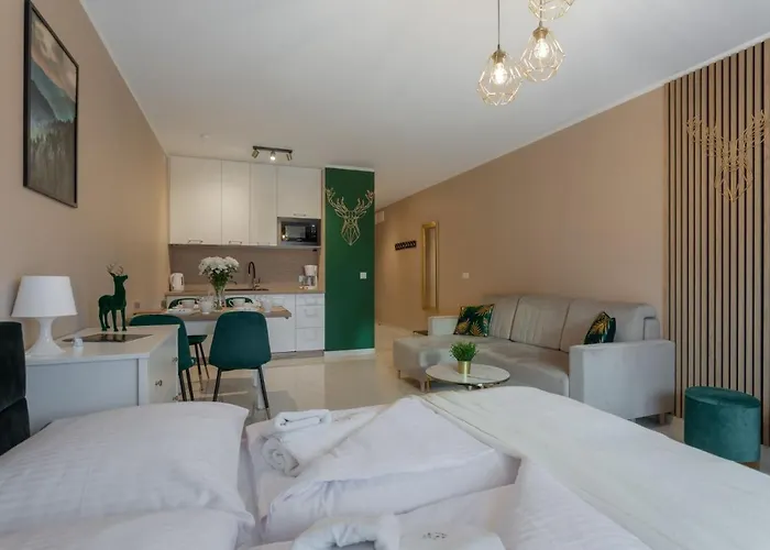 Park A3- Zloty Jelen- Z Dostepem Do Basenu, Sauny, Jacuzzi, Silowni Lejlighed