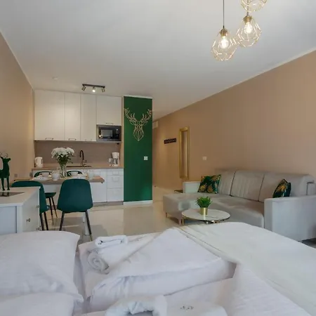 Park A3- Zloty Jelen- Z Dostepem Do Basenu, Sauny, Jacuzzi, Silowni Apartmán